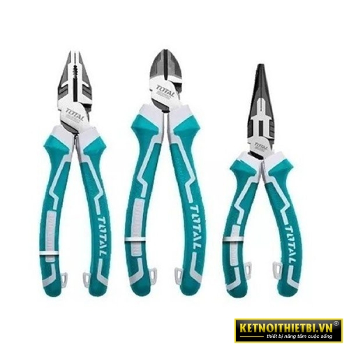 Bộ 3 kềm răng, cắt và nhọn cao cấp Total THT2K0301S