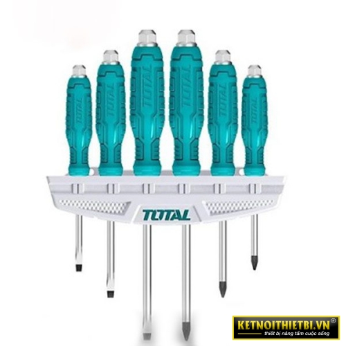 Bộ 6 tua vít đóng xuyên Total THGSS35061