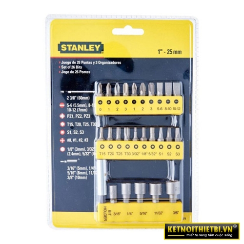 Mũi vặn vít bộ 29P Stanley 68-071-23