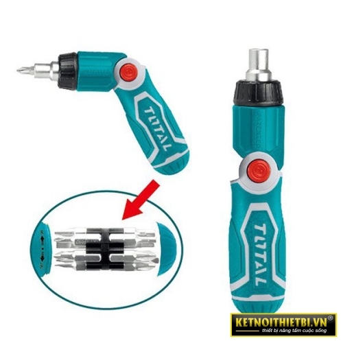 Bộ tua vít gấp 13 chi tiết Total TACSD30136