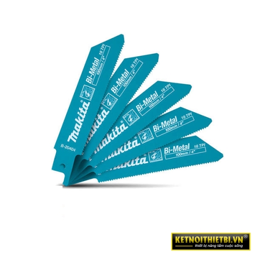 Bộ lưỡi cưa kiếm 100MM/18TPI Makita B-20404