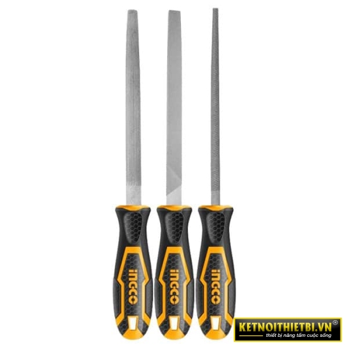Bộ 3 dũa sắt 200mm INGCO HKTFS1308