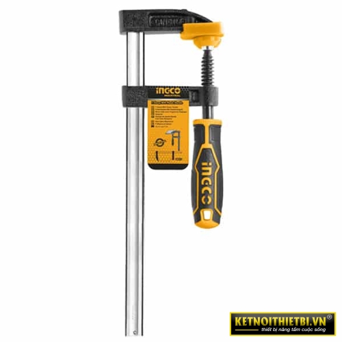 Kẹp gỗ chữ F 80&#215;300 mm INGCO HFC020802