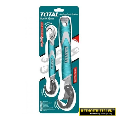 Bộ mỏ lết đa năng 2 chi tiết Total THT10309328