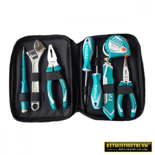 Bộ đồ nghề cầm tay 8 chi tiết Total THKTHP90086