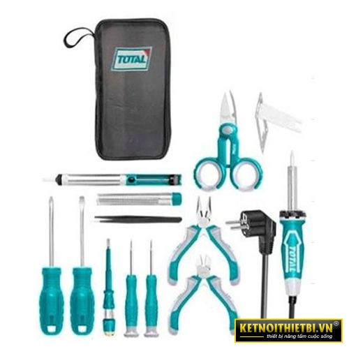 Bộ đồ nghề viễn thông 13 chi tiết Total TKTTSK0132