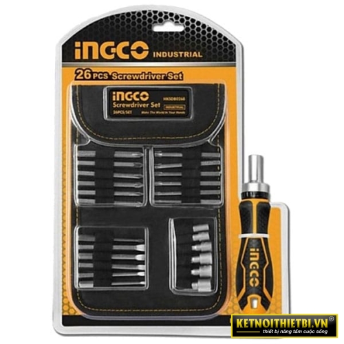 Bộ 26 tua vít INGCO HKSDB0268