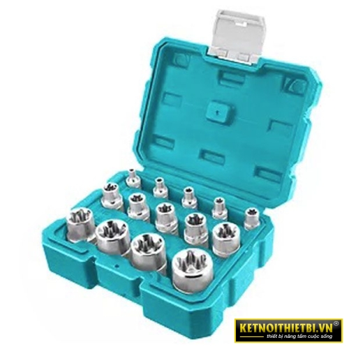 Bộ 14 đầu tuýp loại E Total THKTETS0114