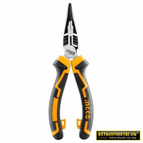 Kềm Mũi Nhọn Mỏ Dài Cao Cấp 160mm INGCO HHLNP28160