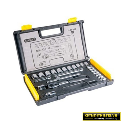 Đầu tuýp bộ 3/8″‘ 24 chi tiết Stanley 89-035-1
