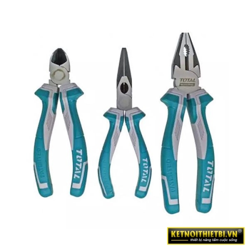 Bộ 3 kềm răng cắt và nhọn Total THT2K0301