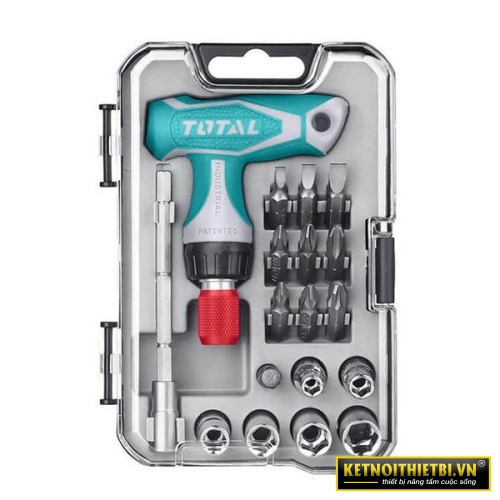 Bộ tua vít 24 chi tiết Total TACSD30186