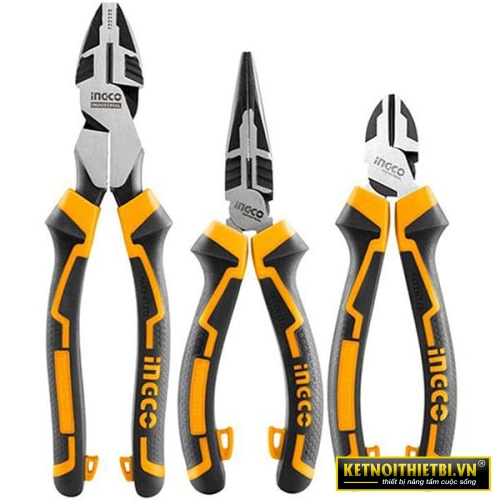 Bộ 3 kềm răng, cắt và nhọn INGCO HKHLPS2832