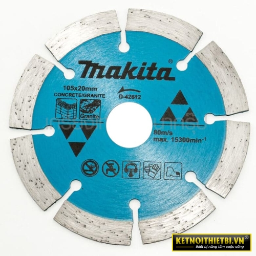 Lưỡi cắt kim cương 105x20mm Makita D-42612