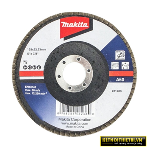 Đĩa nhám xếp sợi thủy tinh 125×22.23mm Makita D-63482
