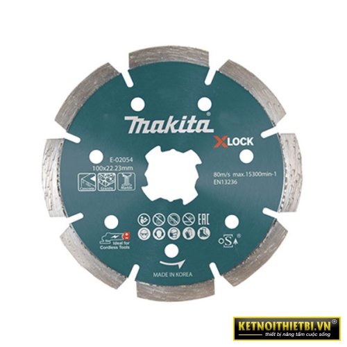 Lưỡi cắt kim cương X-LOCK 100mm Makita E-02054