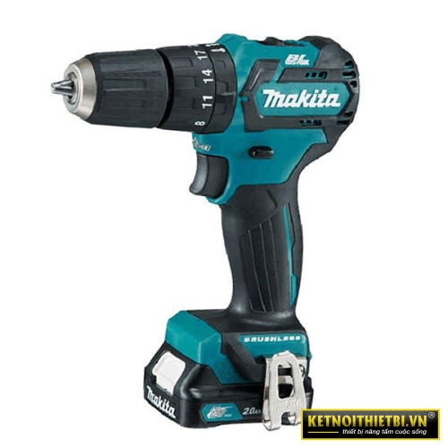Máy khoan búa vặn vít pin 12V Makita HP332DSAE