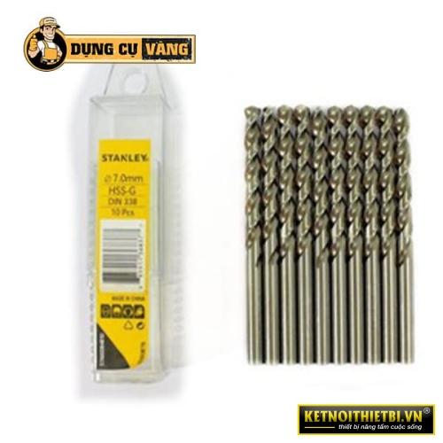 Mũi khoan sắt HSS 7mm Stanley STA50094B10