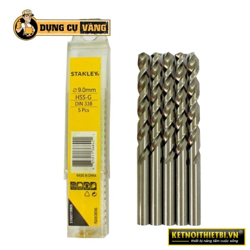 Mũi khoan sắt HSS 9mm Stanley STA50119B05
