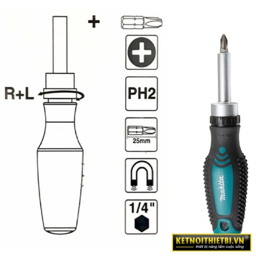 Mũi vặn vít đa năng Makita D-58833