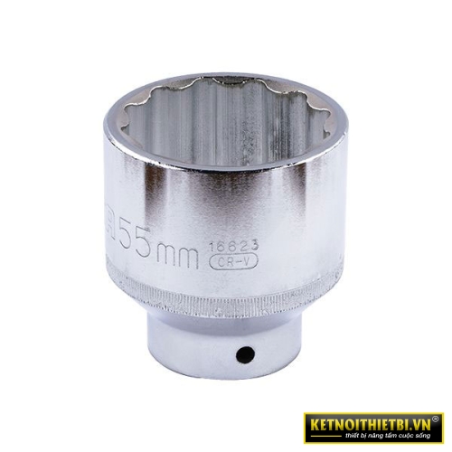 Đầu tuýp 12 cạnh 3/4in &#8211; 55mm Sata 16623