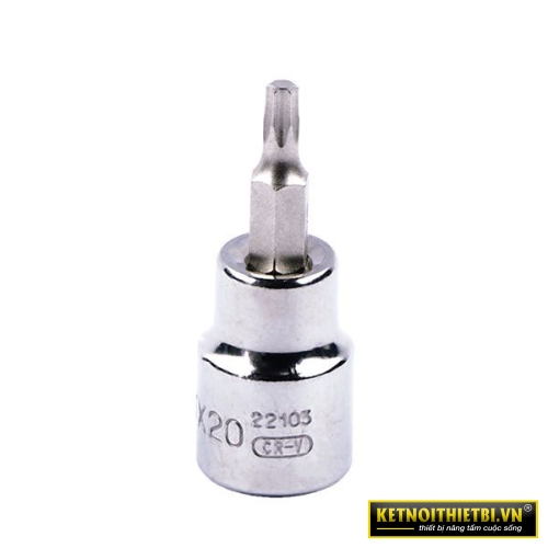 Đầu tuýp mũi sao 3/8in &#8211; T20 Sata 22103