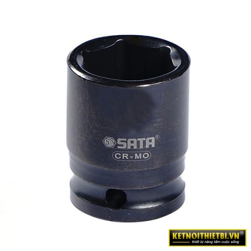 Đầu tuýp đen 6 cạnh 1/2in &#8211; 21mm Sata 34314