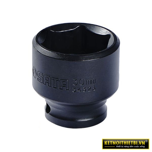 Đầu tuýp đen 6 cạnh 1/2in &#8211; 30mm Sata 34323