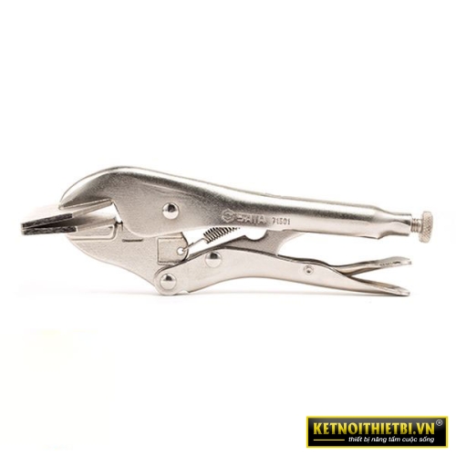 Kềm bấm chết mỏ kẹp bằng 8in Sata 71501