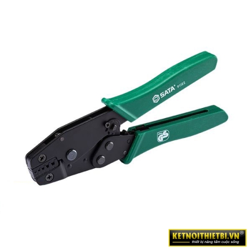 Kềm bấm đầu cable 8in Sata 91102