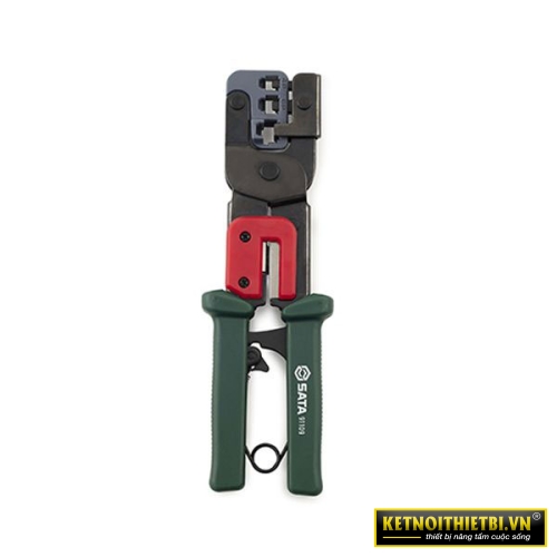 Kềm bấm đầu cable 9in Sata 91109