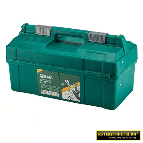 Thùng đồ nghề nhựa 3 ngăn 17in Sata 95166