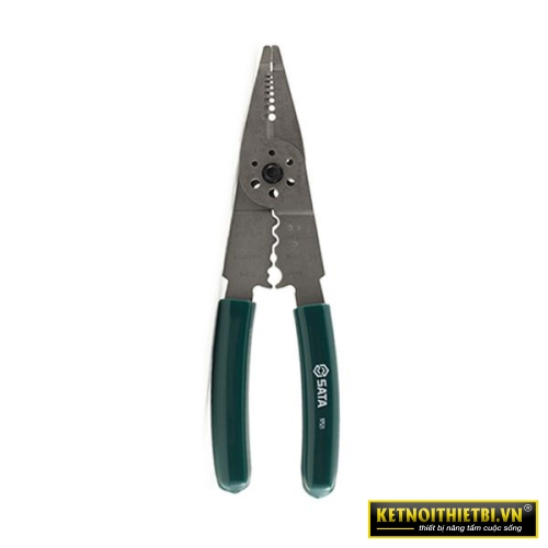 Kềm cắt &#8211; tuốt dây 8in Sata 97521