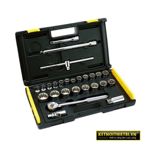 Đầu tuýp bộ 1/2&#8243; 12PT in 26 chi tiết Stanley 86-478