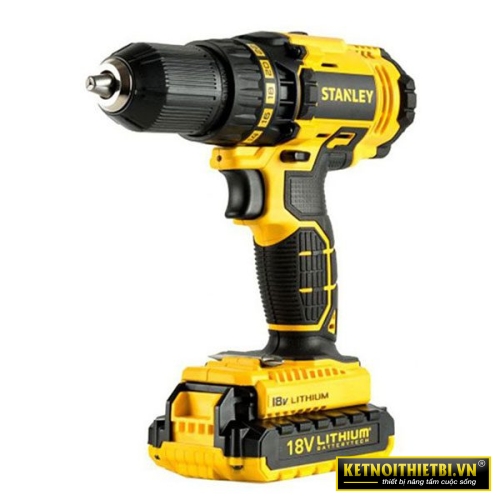 Máy khoan vặn vít pin 18V Stanley SBD201D2K-B1