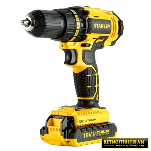 Máy khoan vặn vít pin 18V Stanley SCD20C2K-B1