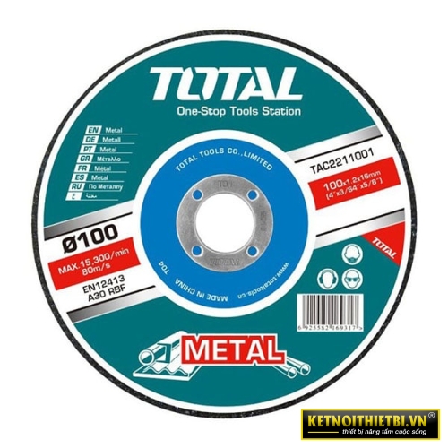 Đĩa mài kim loại 230mm Total TAC2232301SA ( TAC2232301 )