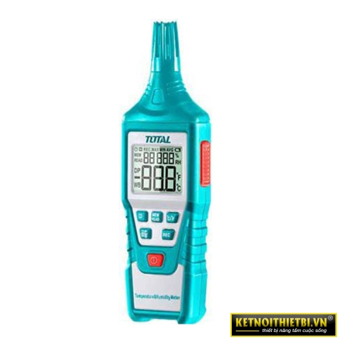 Máy đo độ ẩm và nhiệt độ kỹ thuật số Total TETHT01
