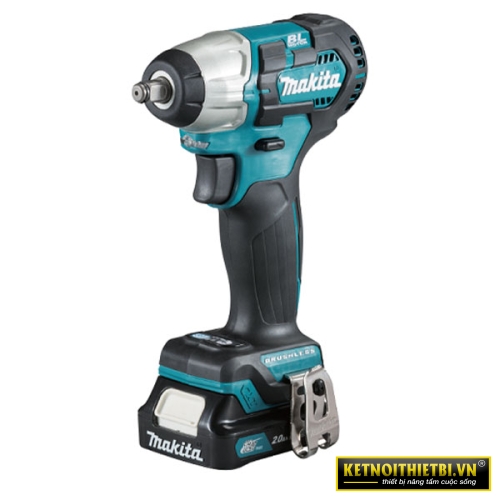Máy siết bu lông dùng pin 12V Makita TW160DSAE