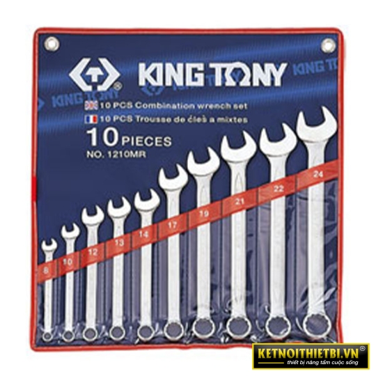 Bộ cờ lê miệng 10 chi tiết 6-28mm Kingtony 1110MR