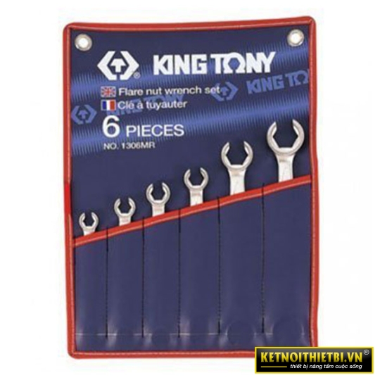 Bộ cờ lê miệng 6 chi tiết 8-22mm Kingtony 1306MR