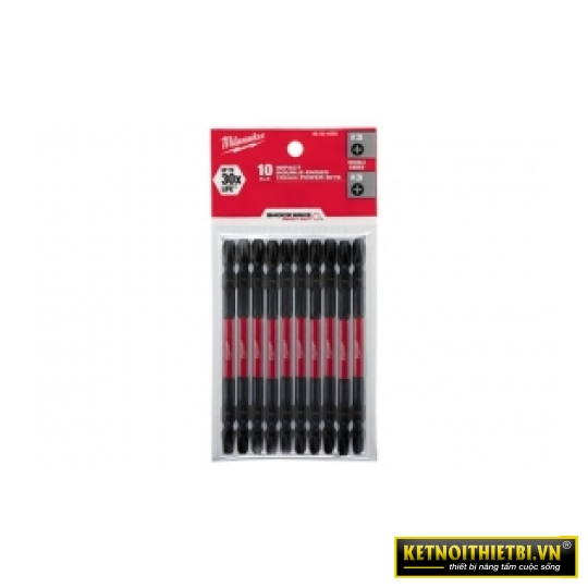Bộ 10 mũi đầu vặn vít dài (PH3-110mm) Milwaukee 48-32-4365