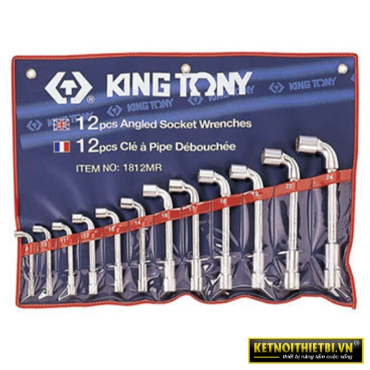 Bộ ống điếu 12 chi tiết 8-24mm Kingtony 1812MR