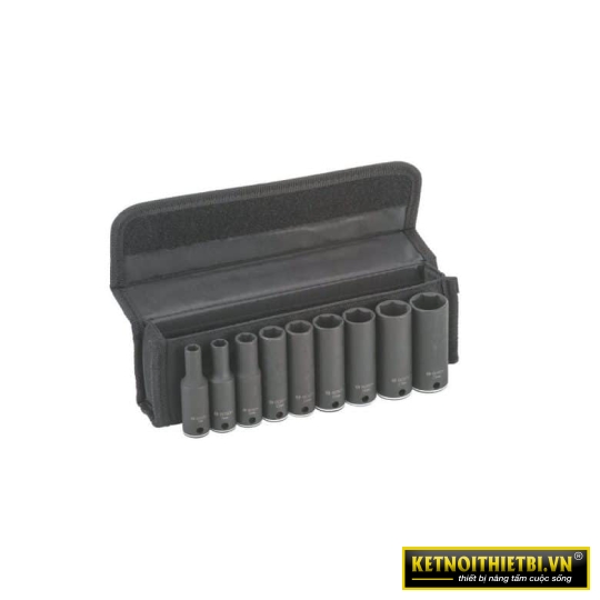 Bộ 9 đầu tuýp dài 3/8&#8221; Bosch 2608551099