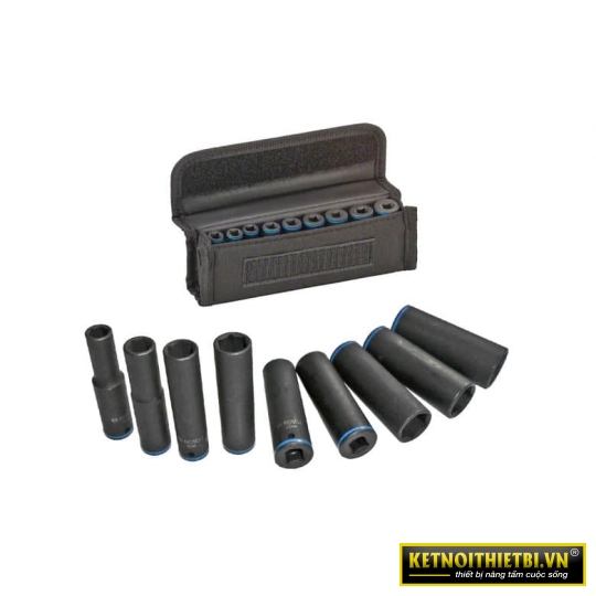Bộ 9 đầu tuýp 1/4&#8221; Deep Bosch 2608551097