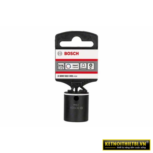 Khẩu 3/8&#8243; 19mm Bosch 2608522301