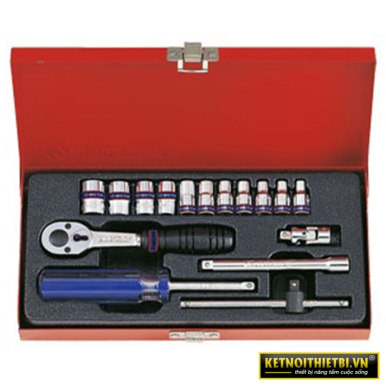 Bộ tuýp 1/4&#8243; 16 chi tiết Kingtony 2516MR