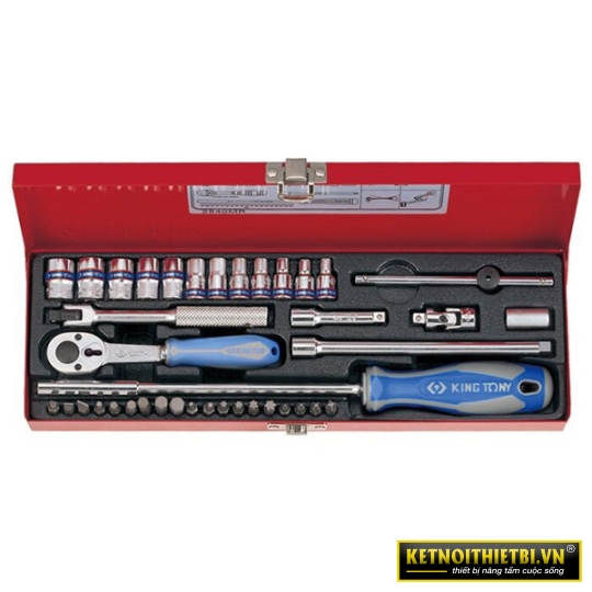 Bộ tuýp 1/4&#8243; 39 chi tiết Kingtony 2540MR