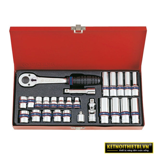 Bộ tuýp 3/8&#8243; 26 chi tiết Kingtony 3027MR