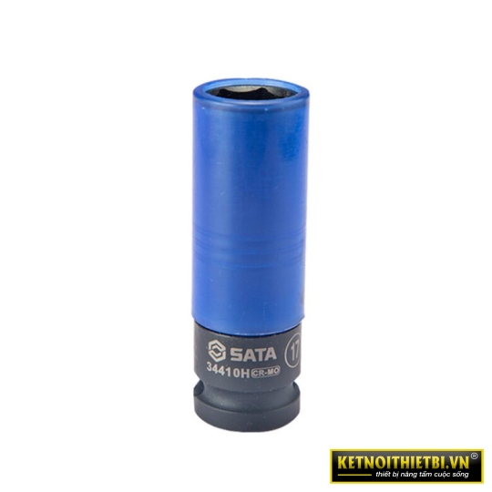 Đầu tuýp dài Cr-Mo 6 cạnh 1/2in 17mm Sata 34410H